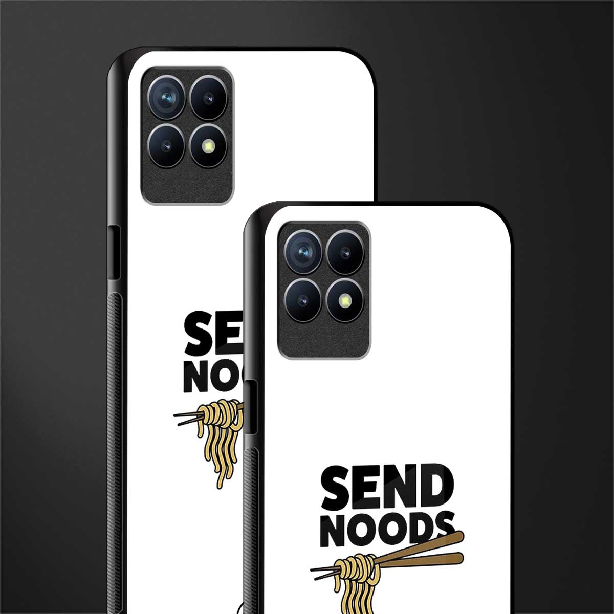 send noods glass case for realme narzo 50 image-2