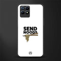 send noods glass case for realme 8i image