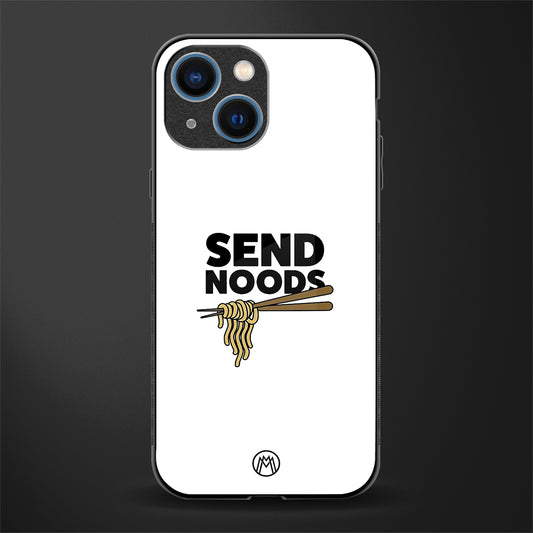 send noods glass case for iphone 13 mini image