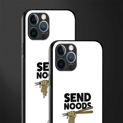 send noods glass case for iphone 14 pro max image-2