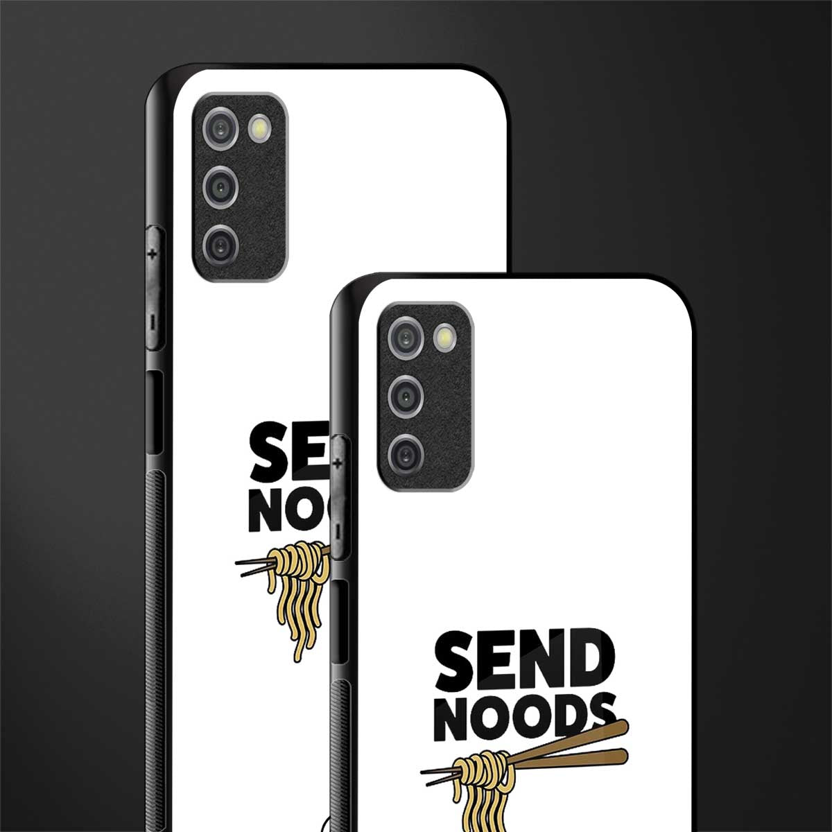 send noods glass case for samsung galaxy a03s image-2