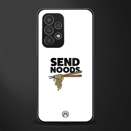 send noods back phone cover | glass case for samsung galaxy a23
