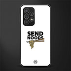 send noods back phone cover | glass case for samsung galaxy a53 5g