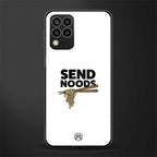 send noods back phone cover | glass case for samsung galaxy m33 5g