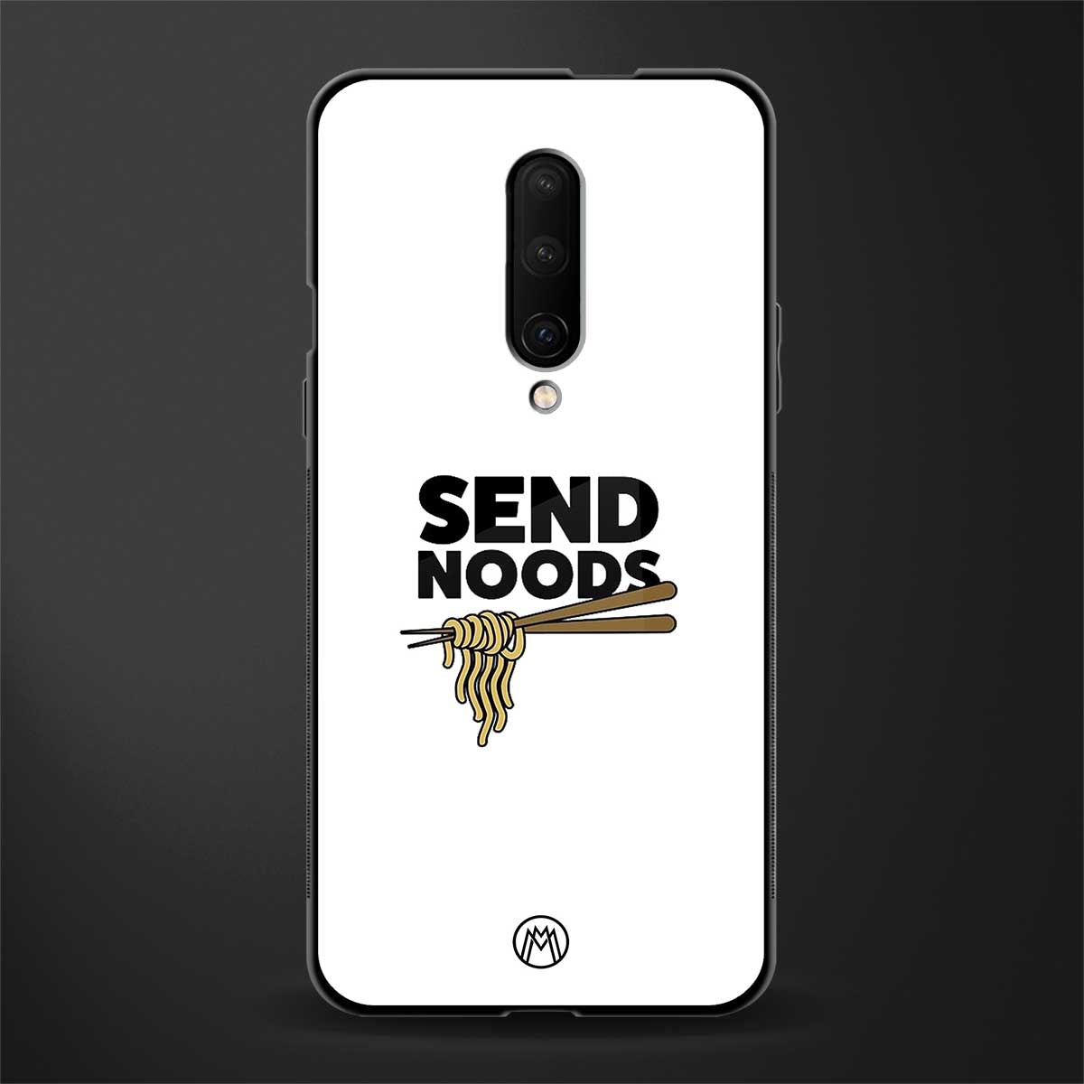 send noods glass case for oneplus 7 pro image