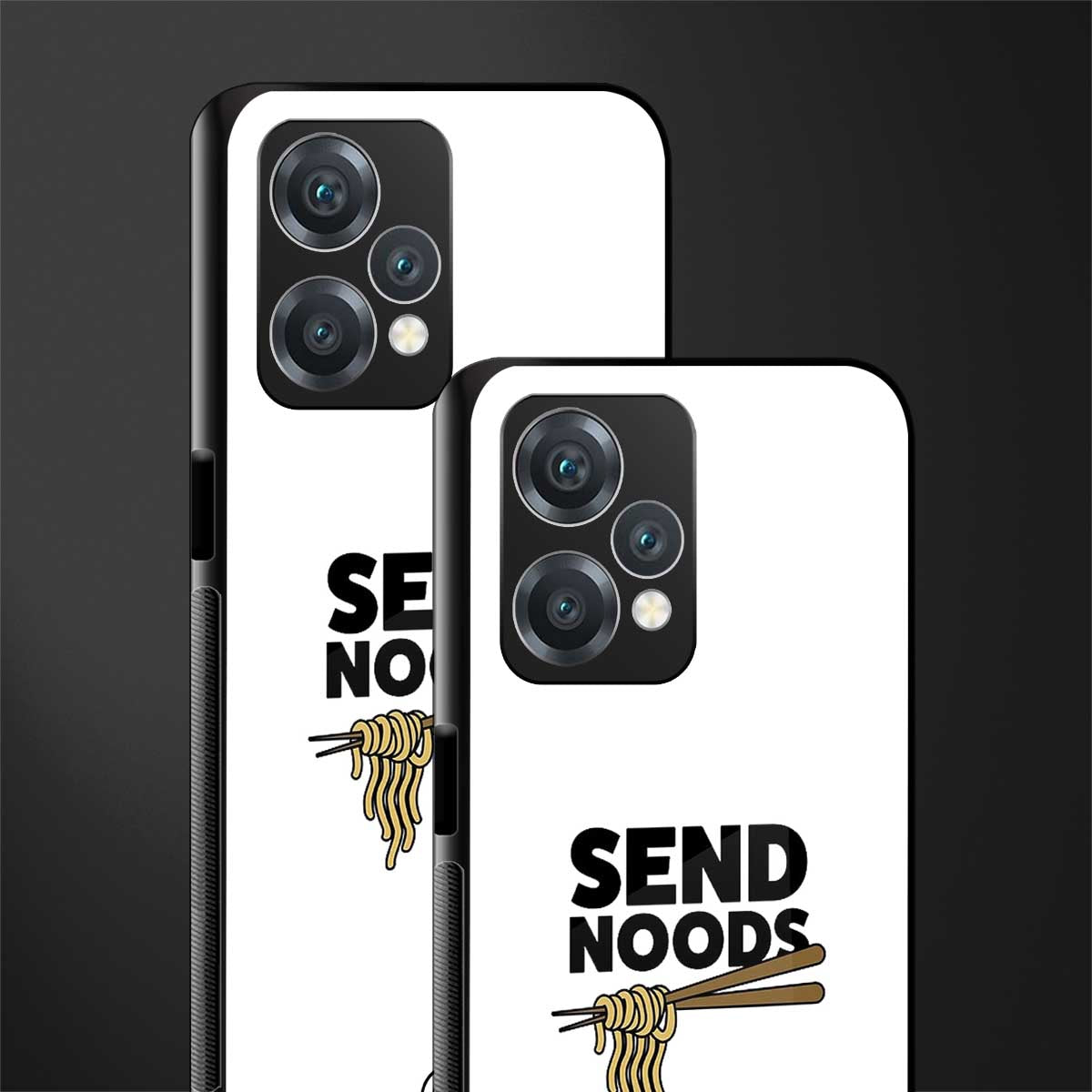 send noods back phone cover | glass case for oneplus nord ce 2 lite 5g