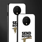 send noods glass case for oneplus 7t image-2