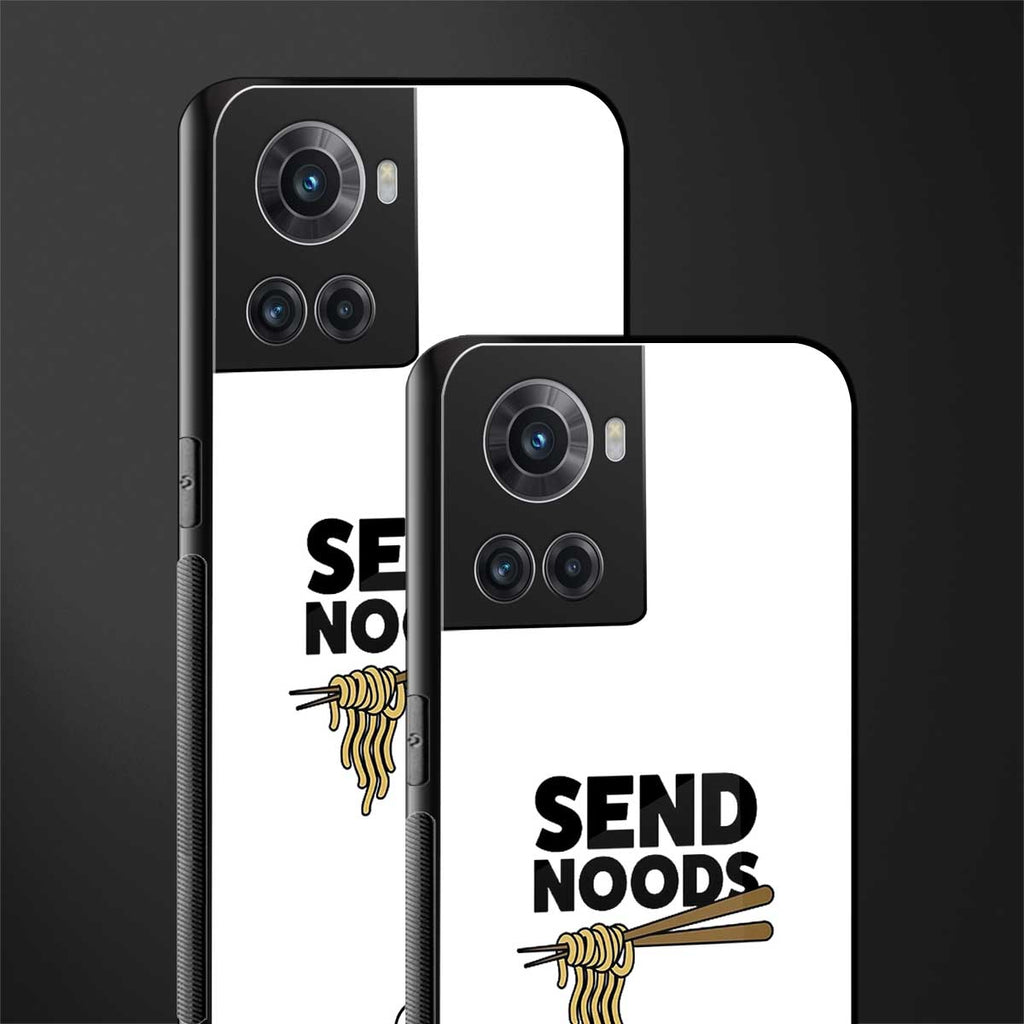 send noods back phone cover | glass case for oneplus 10r 5g