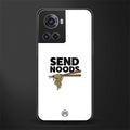 send noods back phone cover | glass case for oneplus 10r 5g