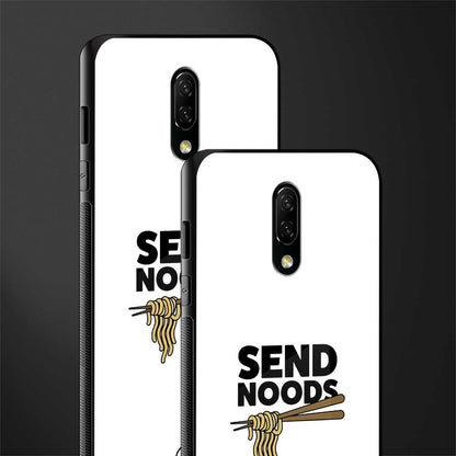 send noods glass case for oneplus 7 image-2