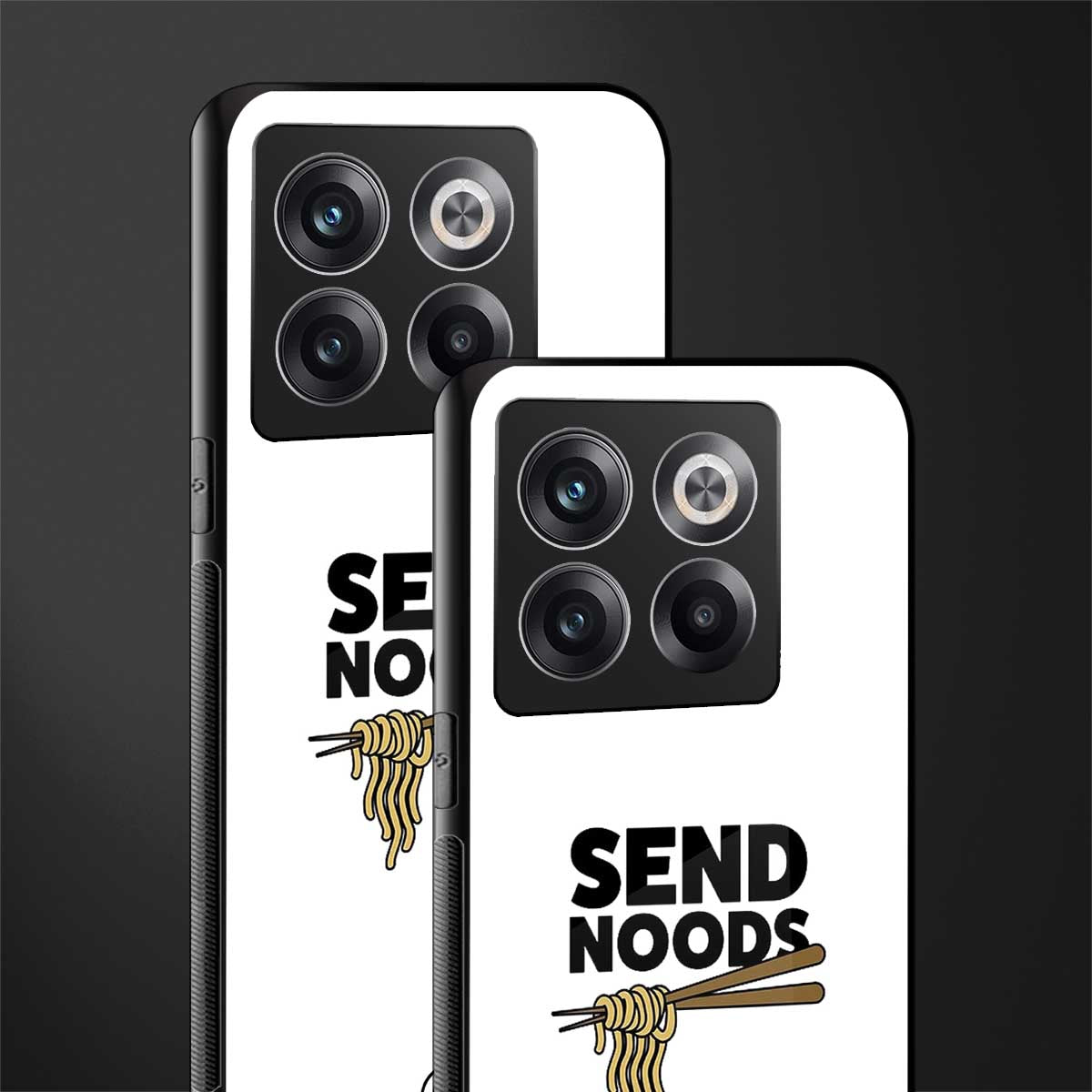 send noods back phone cover | glass case for oneplus 10t