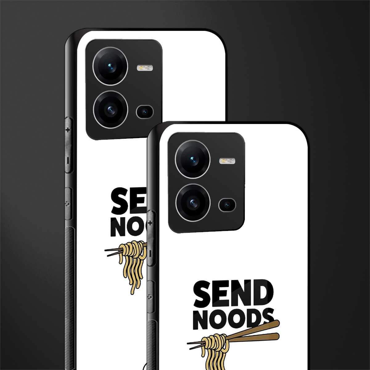 send noods back phone cover | glass case for vivo v25-5g