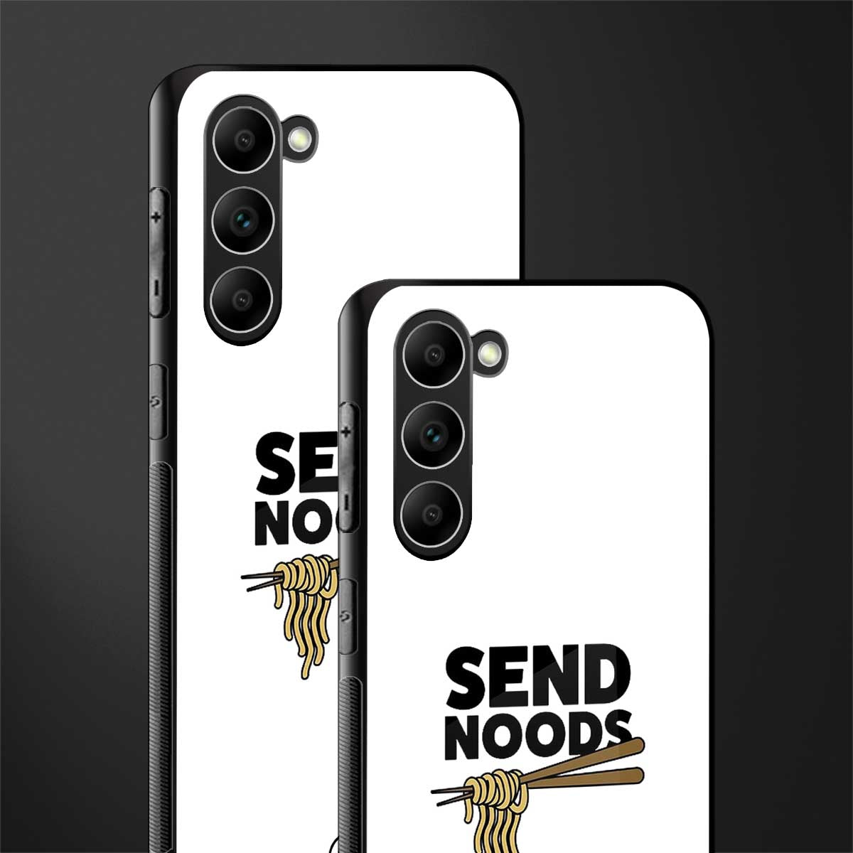 Send-Noods-Glass-Case for phone case | glass case for samsung galaxy s23 plus