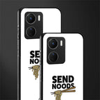 send noods back phone cover | glass case for vivo y16