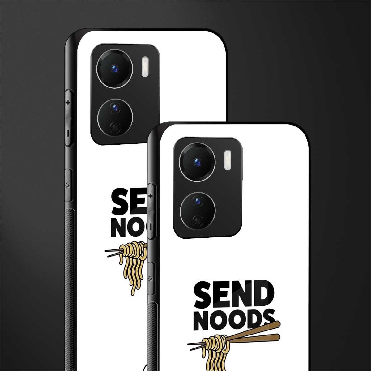 send noods back phone cover | glass case for vivo y16