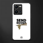 send noods back phone cover | glass case for vivo y35 4g