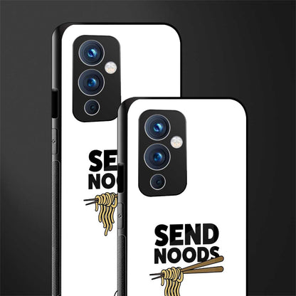 send noods back phone cover | glass case for oneplus 9