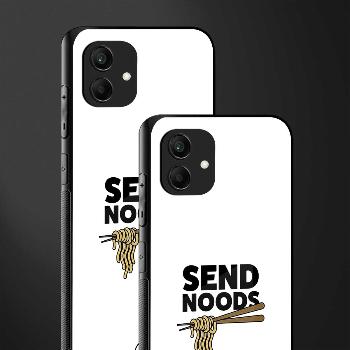 send noods back phone cover | glass case for samsung galaxy a04