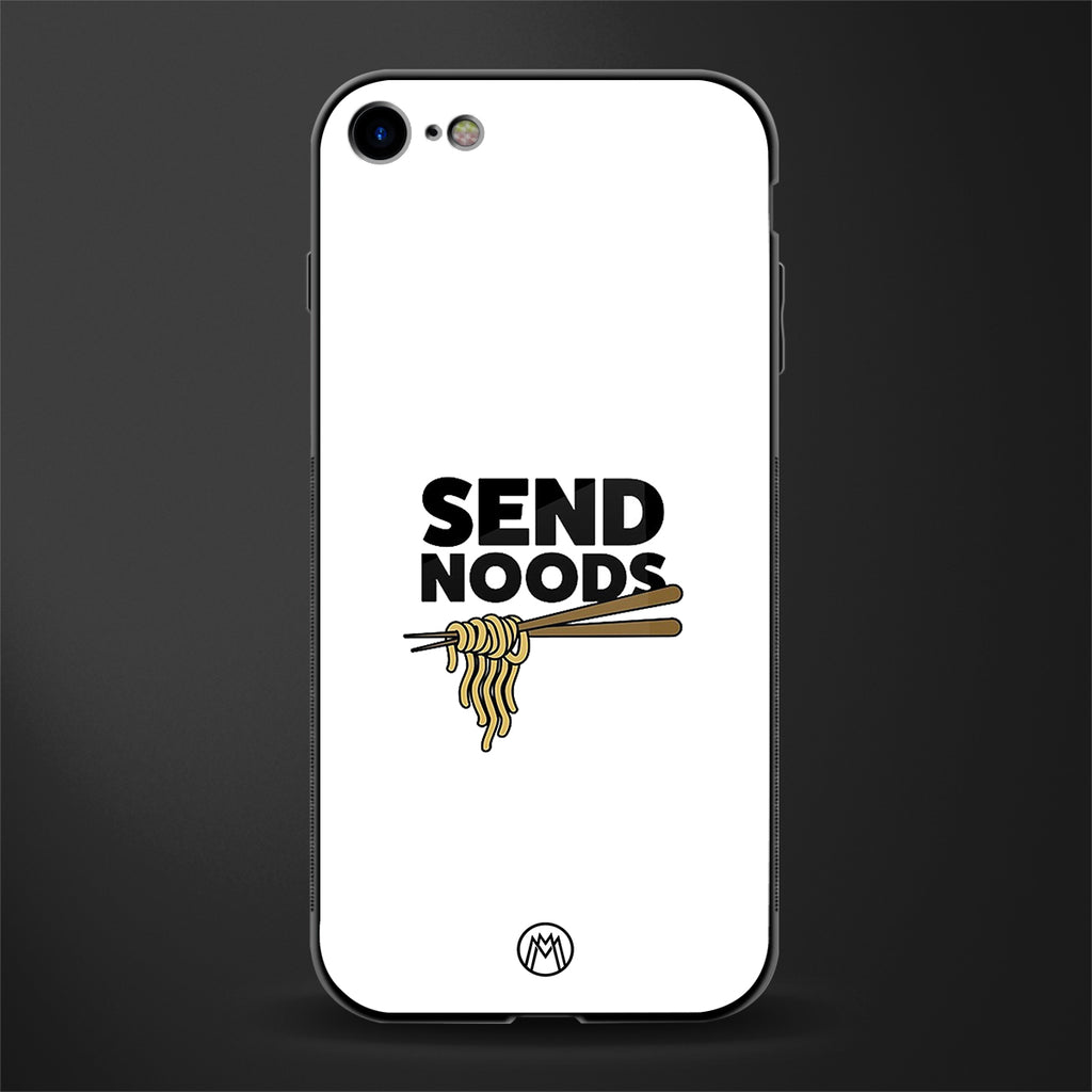 send noods glass case for iphone 7 image