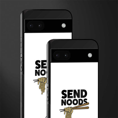 send noods back phone cover | glass case for google pixel 6a