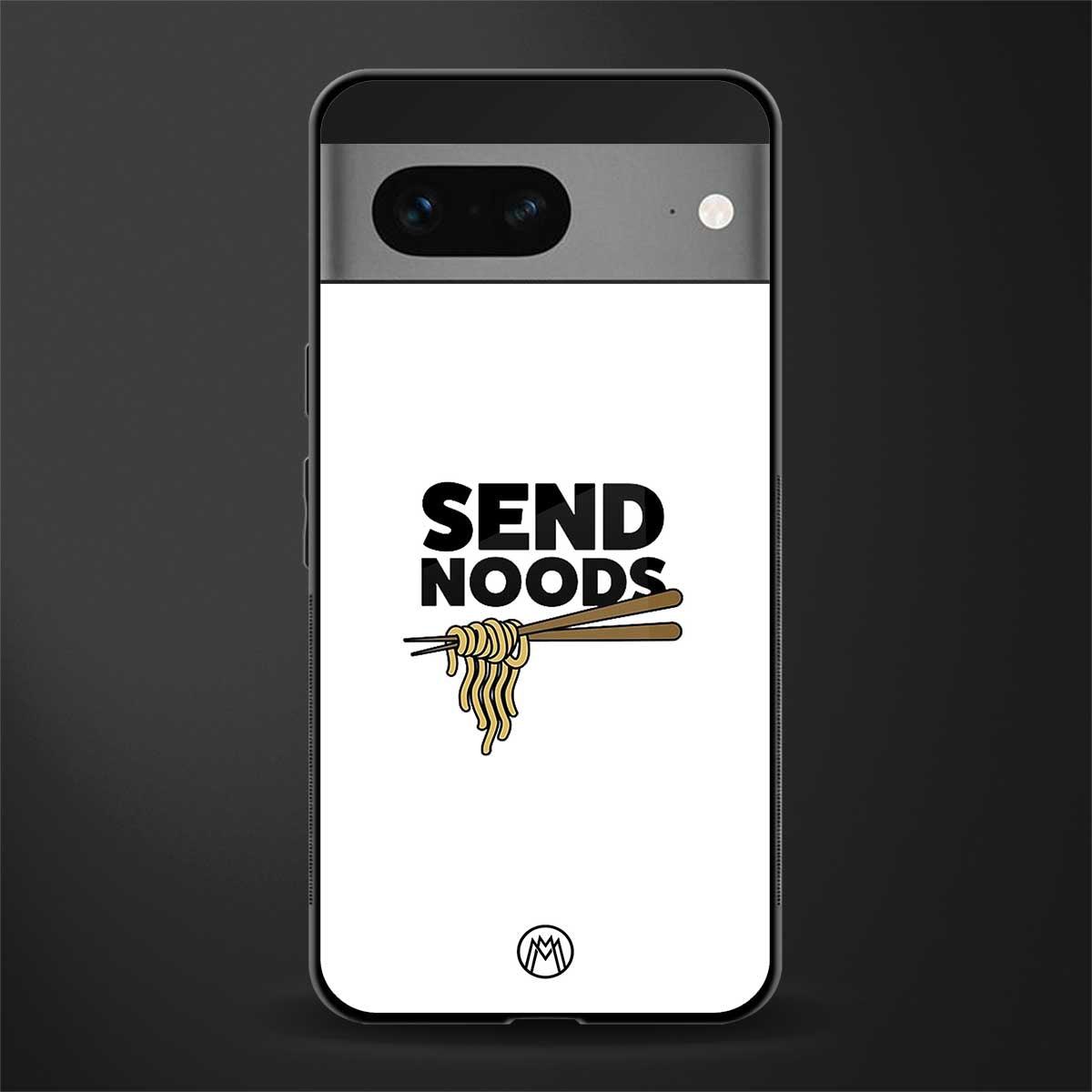 send noods back phone cover | glass case for google pixel 7