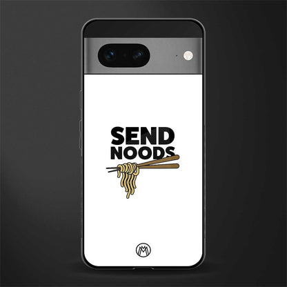 send noods back phone cover | glass case for google pixel 7