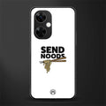 send noods back phone cover | glass case for oneplus nord ce 3 lite