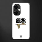 send noods back phone cover | glass case for oneplus nord ce 3 lite