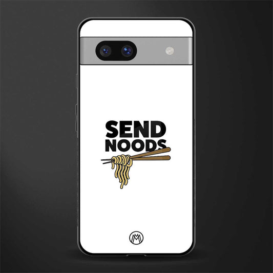 send noods back phone cover | glass case for Google Pixel 7A