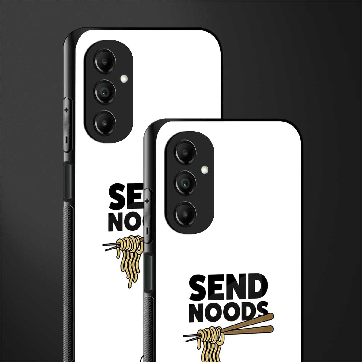 send noods back phone cover | glass case for samsung galaxy a14 5g