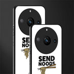 send noods back phone cover | glass case for realme 11 pro 5g