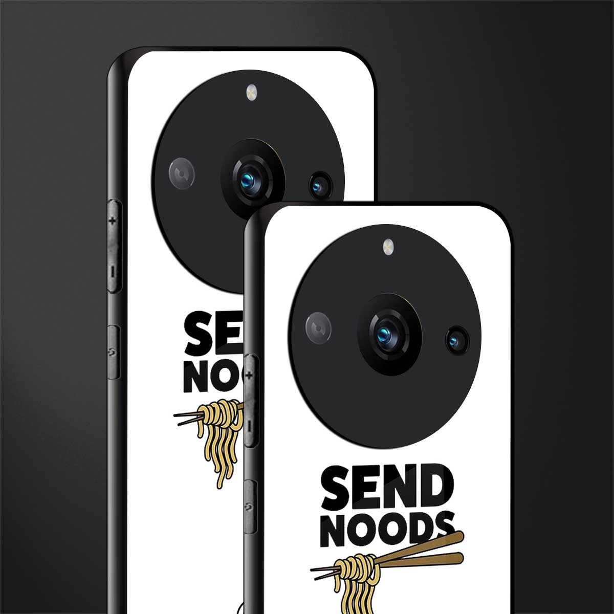 send noods back phone cover | glass case for realme 11 pro 5g