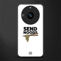 send noods back phone cover | glass case for realme 11 pro 5g