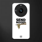 send noods back phone cover | glass case for realme 11 pro 5g