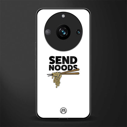 send noods back phone cover | glass case for realme 11 pro 5g