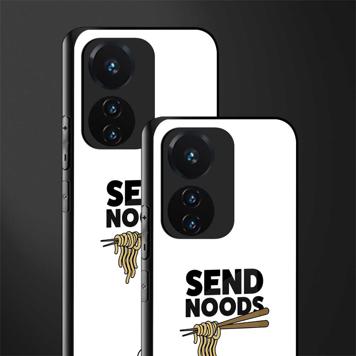 send noods back phone cover | glass case for vivo t1 44w 4g