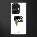 send noods back phone cover | glass case for vivo t1 44w 4g