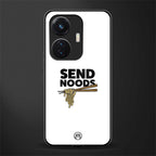 send noods back phone cover | glass case for vivo t1 44w 4g