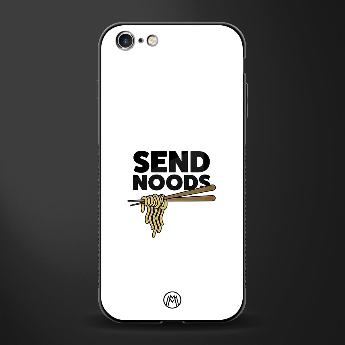 send noods glass case for iphone 6s image