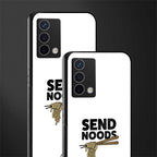send noods back phone cover | glass case for oppo a74 4g