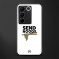 send noods back phone cover | glass case for vivo v27 pro 5g