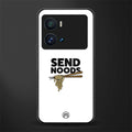 send noods back phone cover | glass case for iQOO 9 Pro