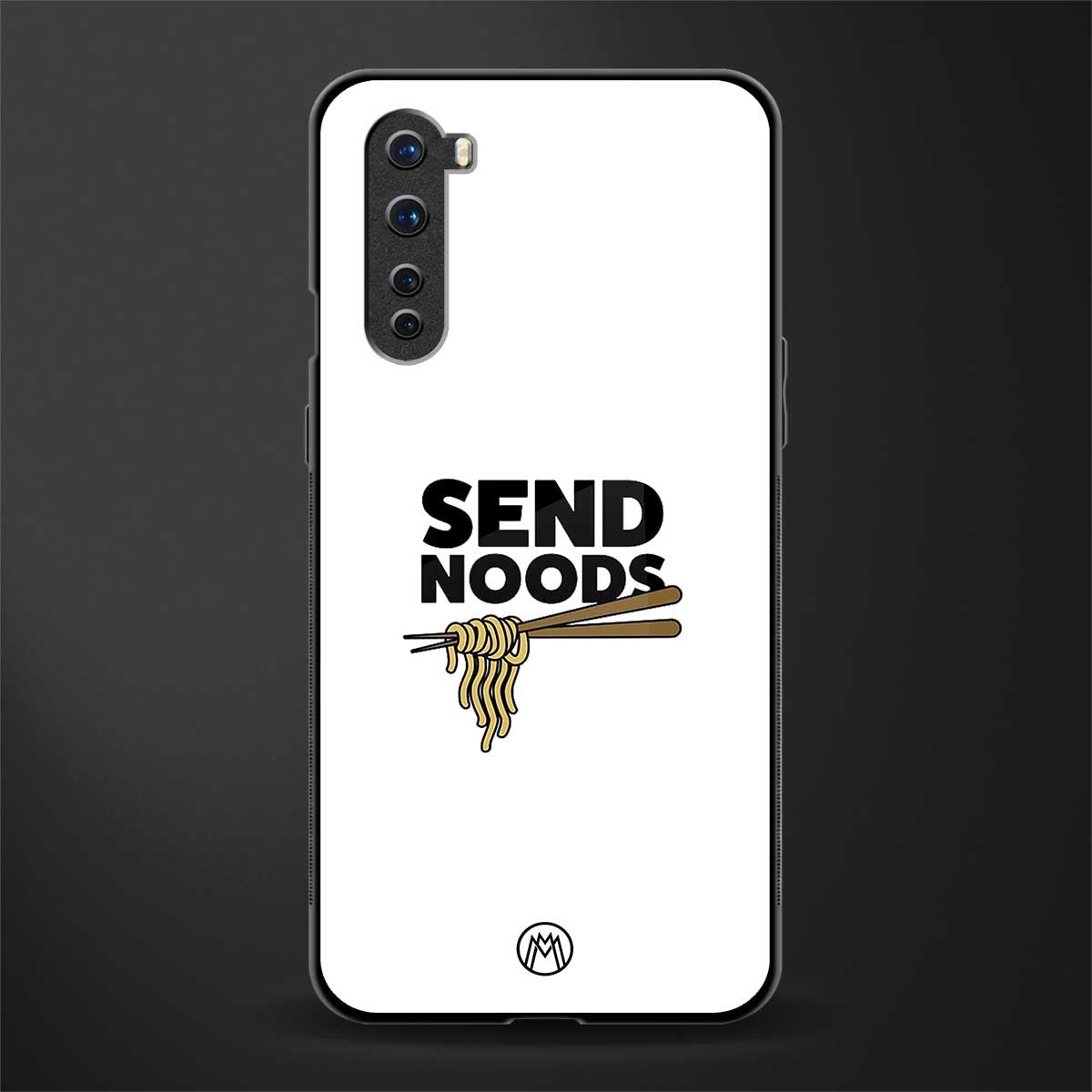 send noods glass case for oneplus nord ac2001 image