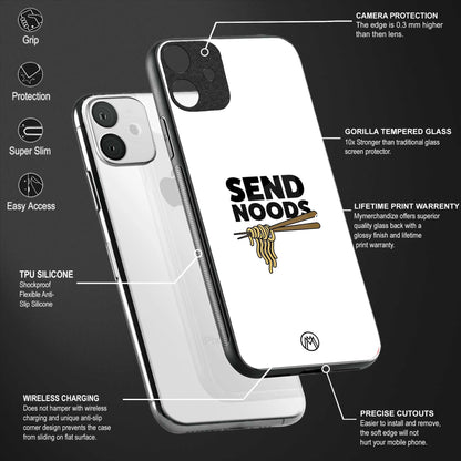 send noods back phone cover | glass case for google pixel 7 pro
