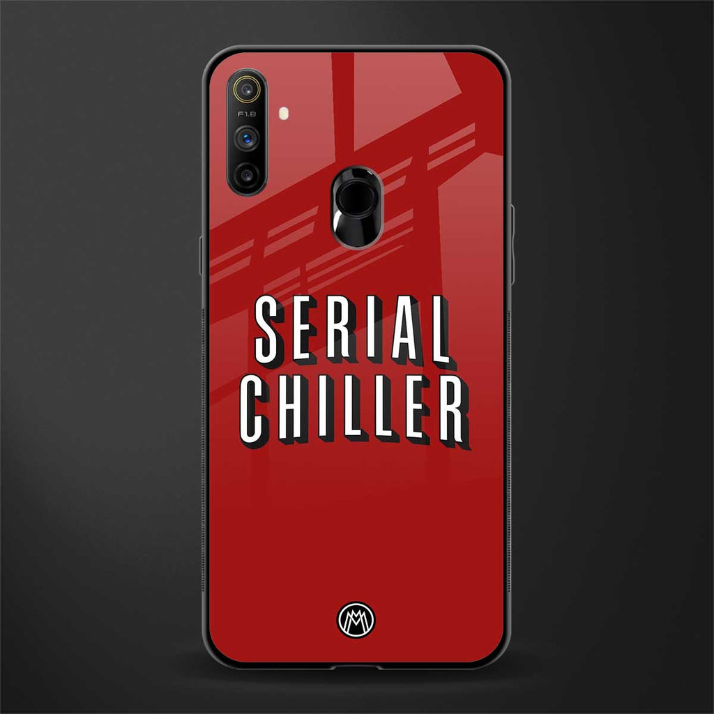 serial chiller netflix glass case for realme narzo 10a image