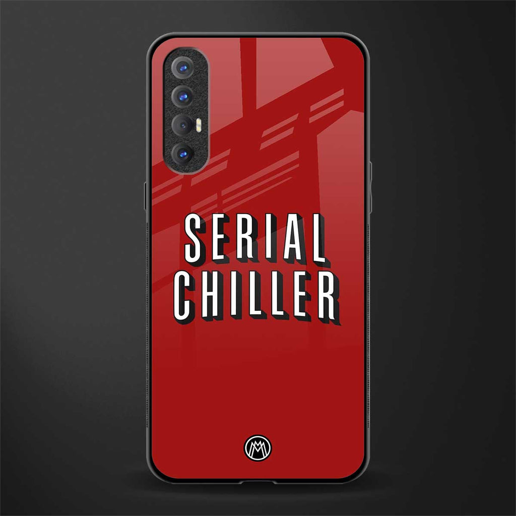 serial chiller netflix glass case for oppo reno 3 pro image