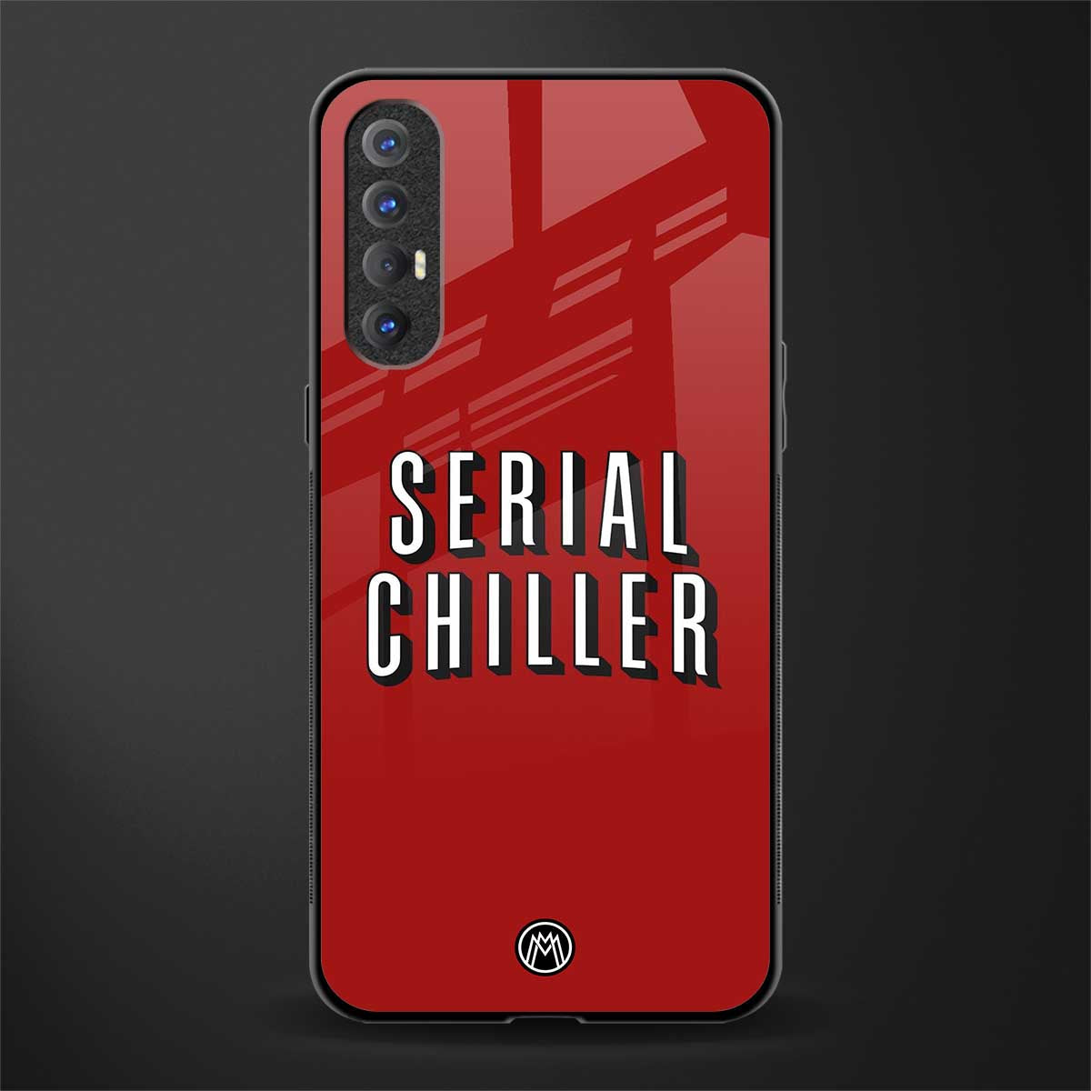serial chiller netflix glass case for oppo reno 3 pro image