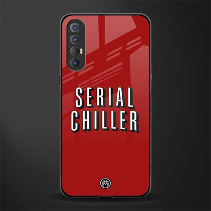 serial chiller netflix glass case for oppo reno 3 pro image