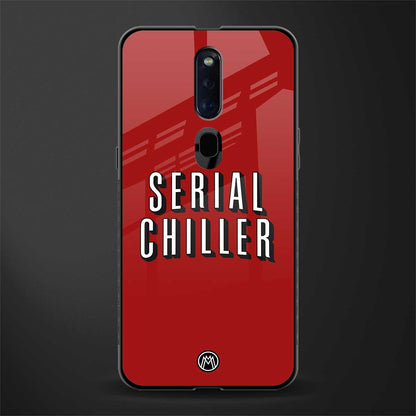 serial chiller netflix glass case for oppo f11 pro image