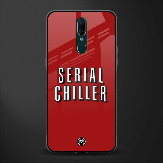 serial chiller netflix glass case for oppo a9 image